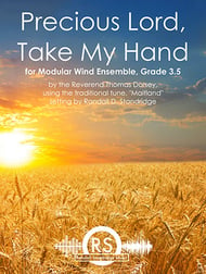 Precious Lord, Take My Hand Concert Band sheet music cover Thumbnail